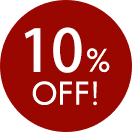 10%OFF!