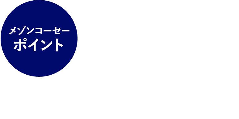 メゾンコーセーポイント　20%ポイントバック！