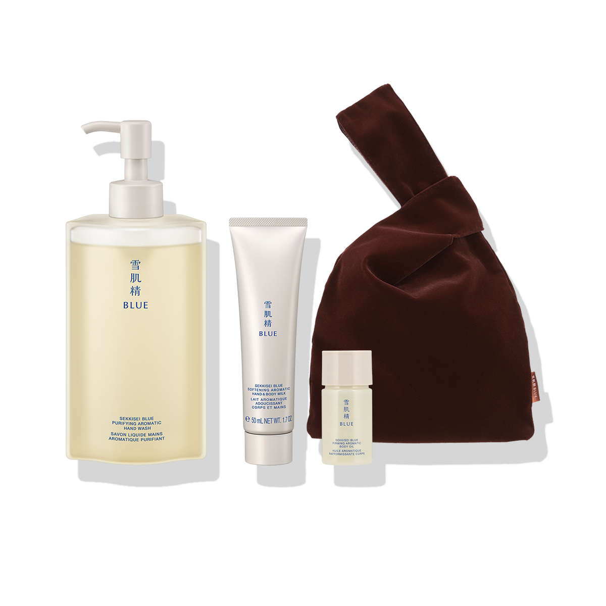 雪肌精 BLUE アロマ ハンドケア リミテッドキット 