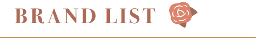 BRAND LIST