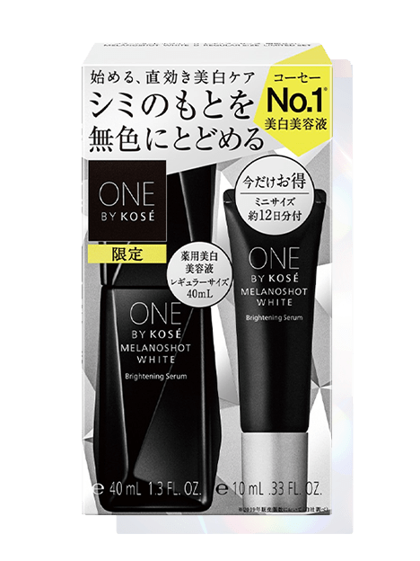 限定値下げ　ミッションホワイトブライトニング　4点セット‼️コウジ酸　美白メラニン ONE BY KOSE / メラノショット ホワイト 限定セットIの公式商品