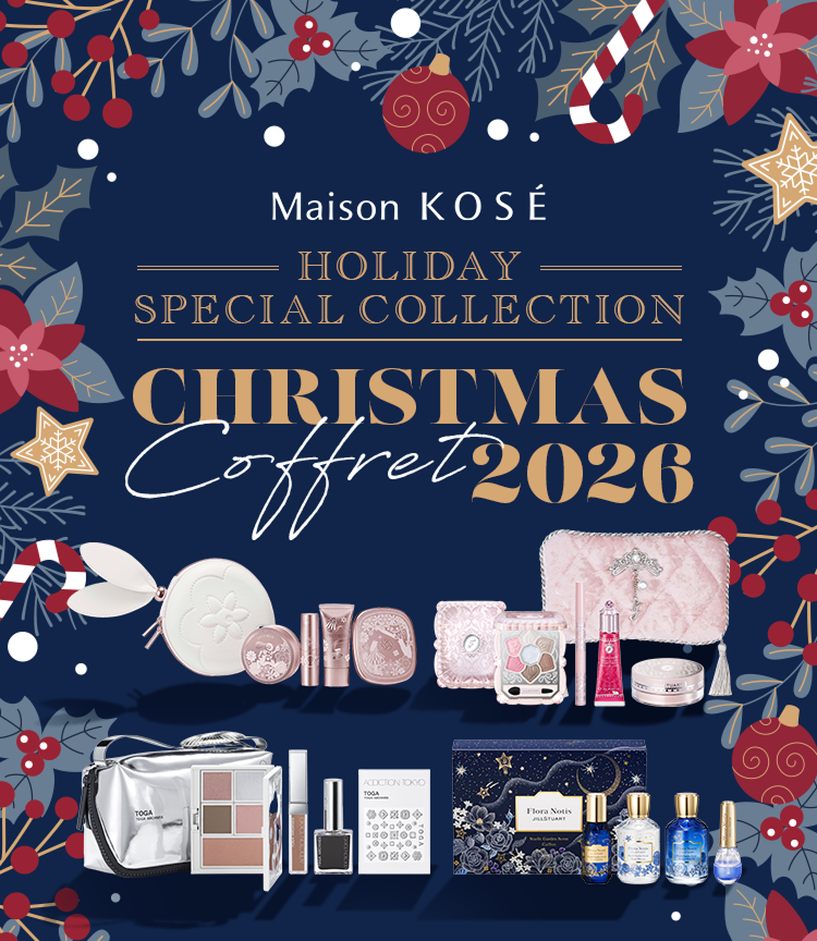 Maison KOSÉ ホリデーコレクション2026 HOLIDAY SPECIAL COLLECTION CHRISTMAS Coffret 2026