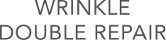 WRINKLE DOUBLE REPAIR