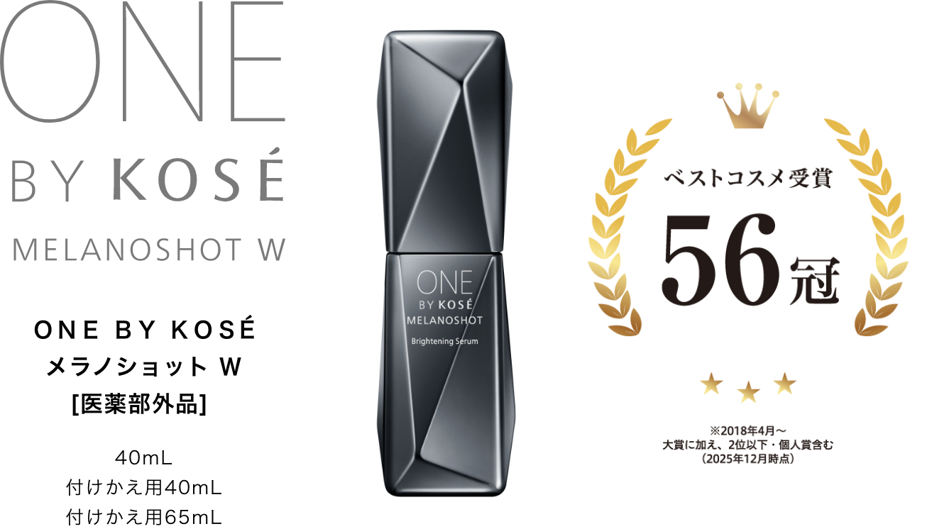 ベストコスメ受賞 56冠