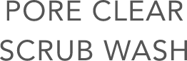 PORE CLEAR SCRUB WASH