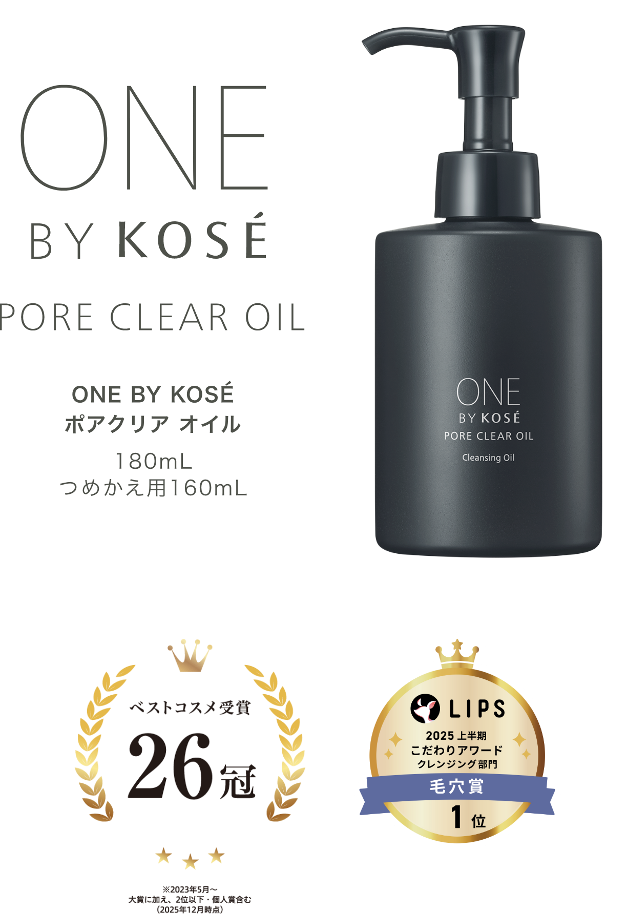 ベストコスメ受賞 26冠