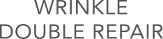 WRINKLE DOUBLE REPAIR