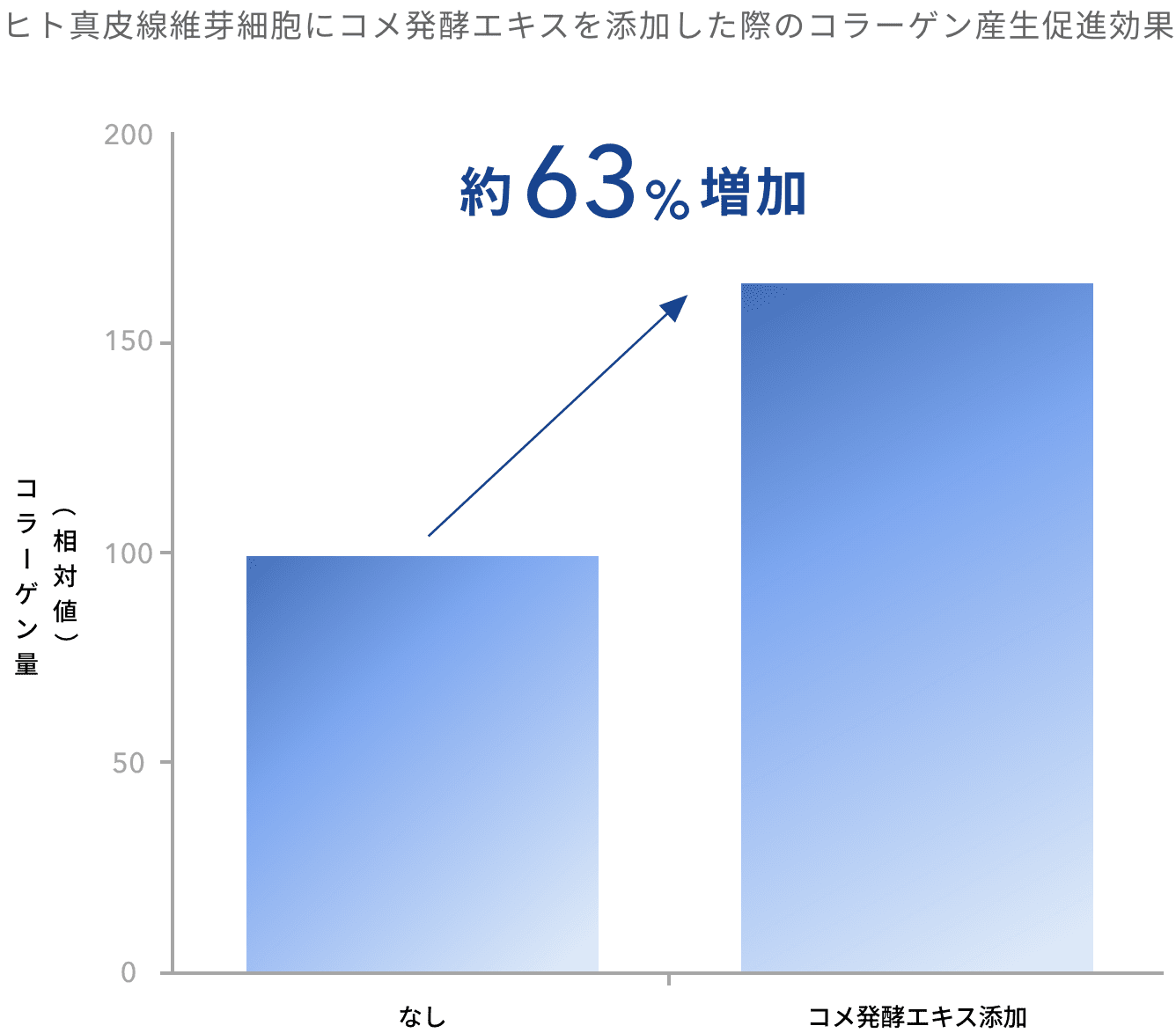 コラーゲン産生促進効果