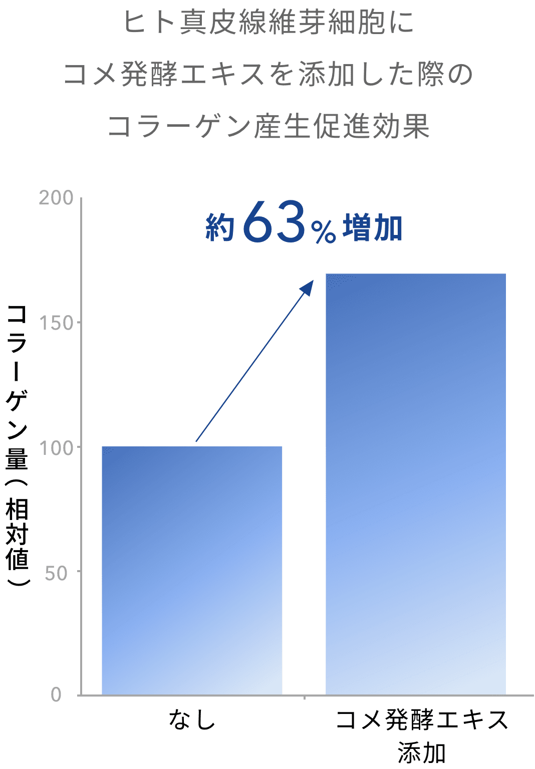 コラーゲン産生促進効果
