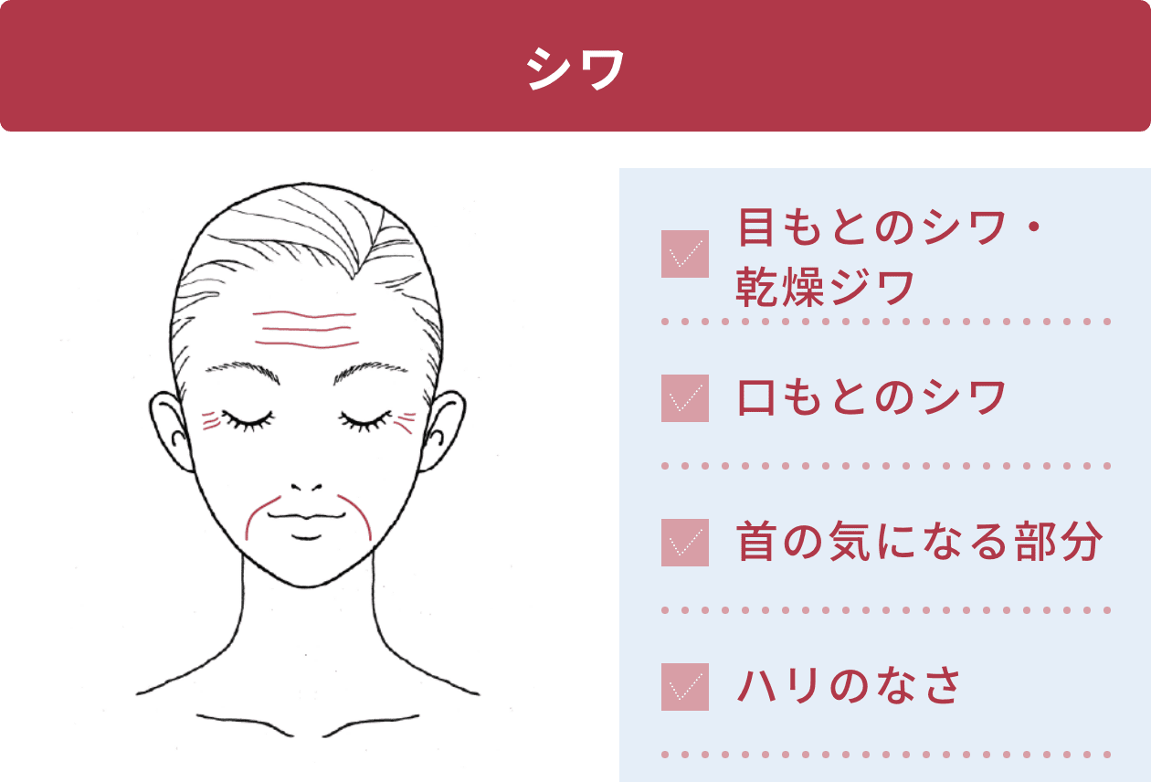 シワ