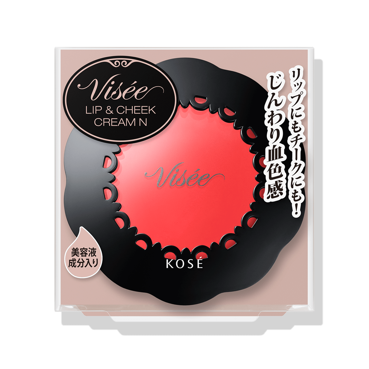 チーク　リップ　ヴィセ リップチーク | リップ＆チーククリーム N(LIP & CHEEK CREAM N