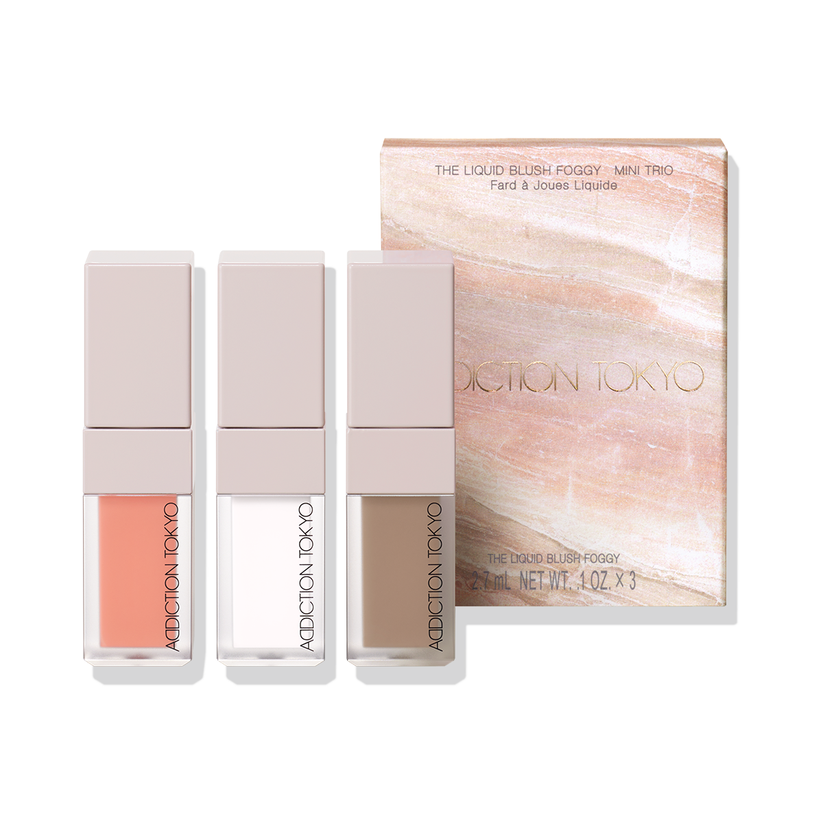 ザ リキッドブラッシュ フォギー ミニ トリオ