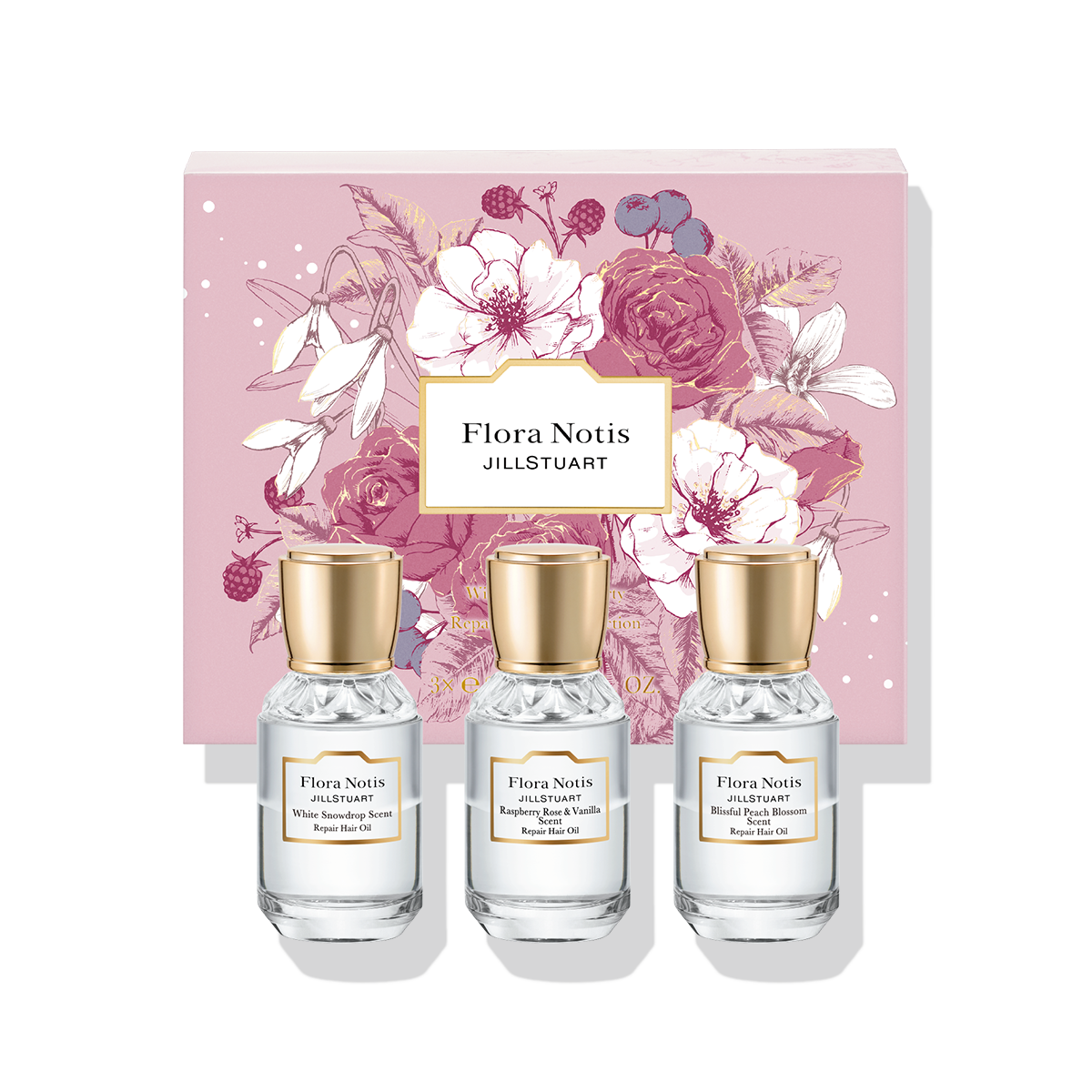 ウィンターフラワリーパーティー リペアヘアオイルセレクション