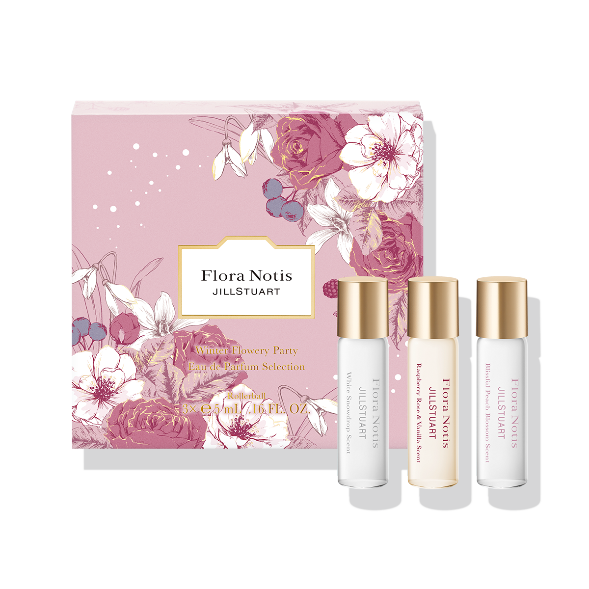 ウィンターフラワリーパーティー オードパルファンセレクション