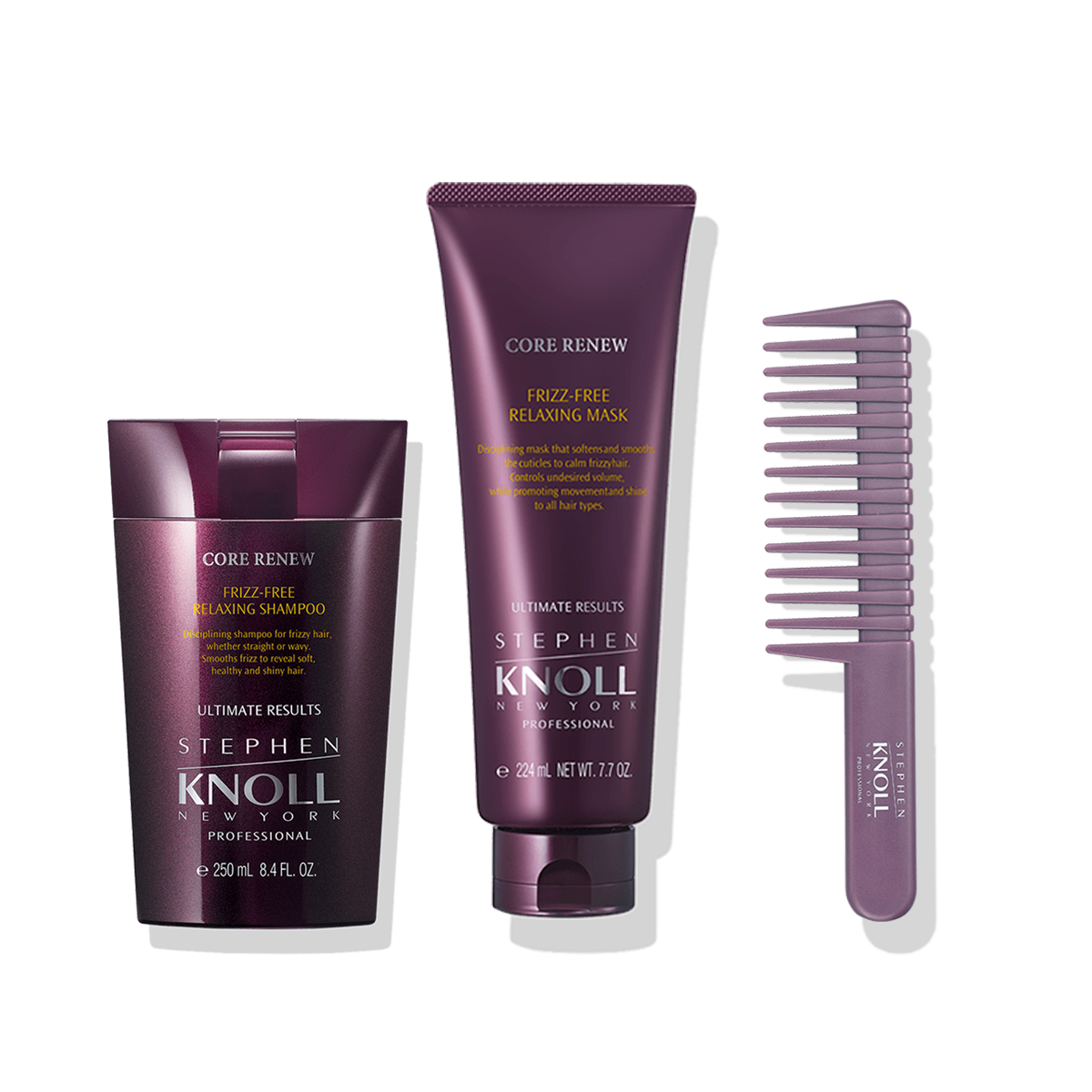 【ブラックフライデー限定】スティーブンノル プロフェッショナル コアリニュー フリッズフリー リラクシングシャンプー＆マスクセットA