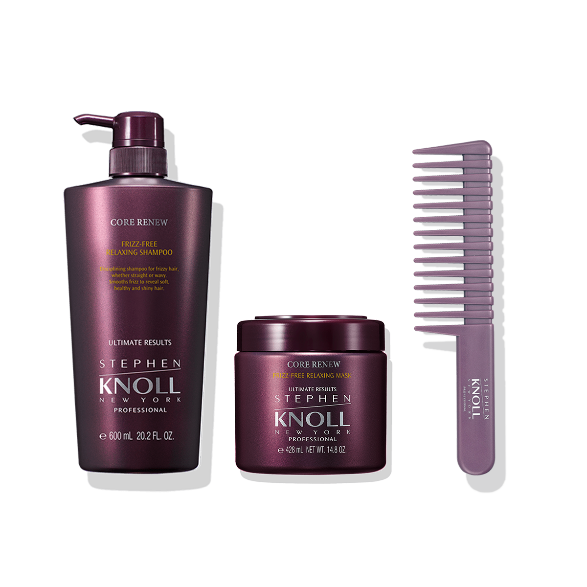 【ブラックフライデー限定】スティーブンノル プロフェッショナル コアリニュー フリッズフリー リラクシングシャンプー＆マスクセットB