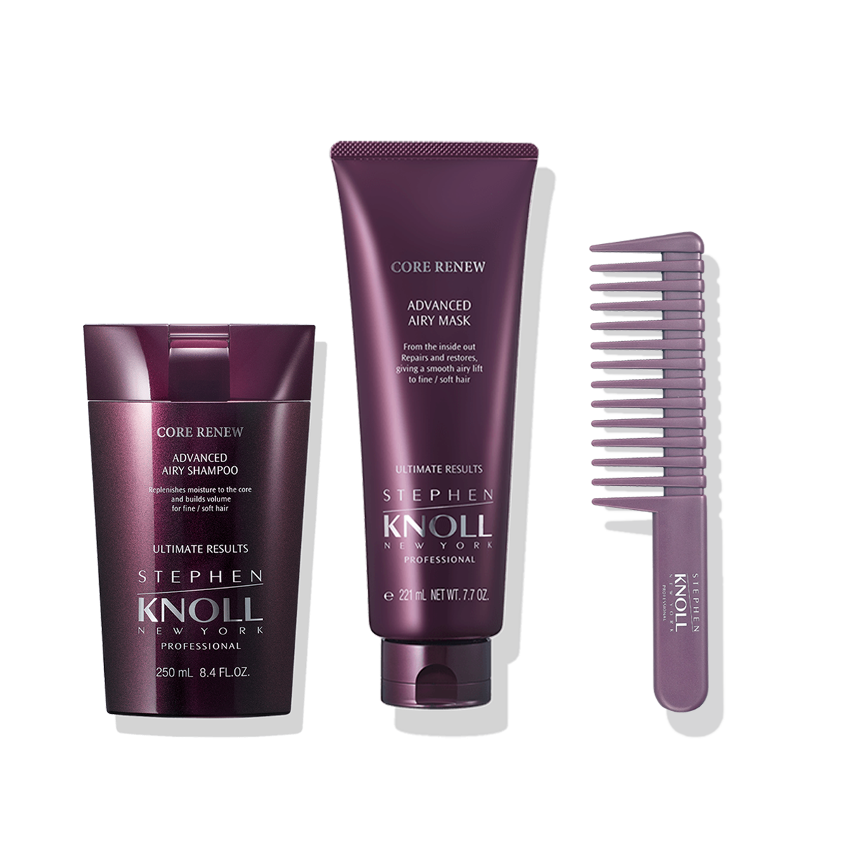 【ブラックフライデー限定】スティーブンノル プロフェッショナル アドバンスト エアリー シャンプー＆マスクセットＡ