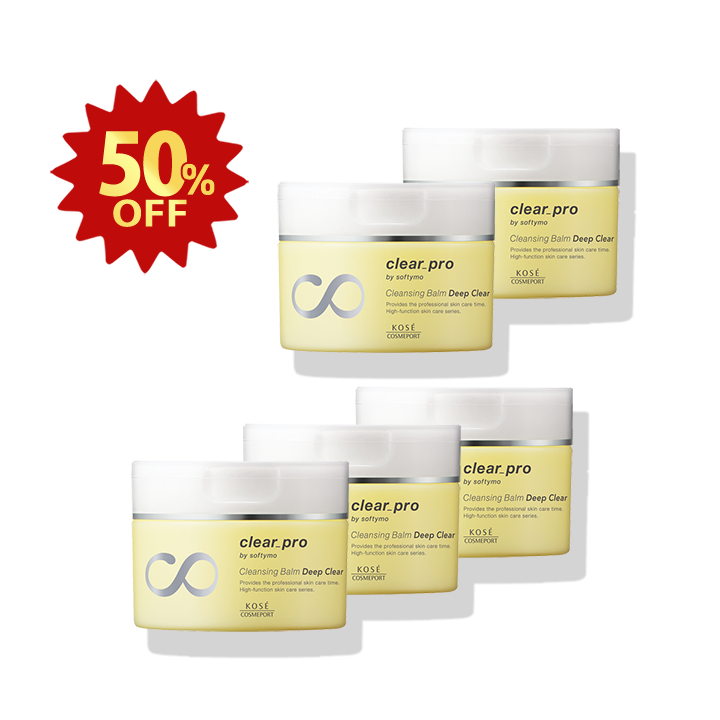【福袋】ソフティモ クリアプロ クレンジングバーム ディープクリア 5個セット