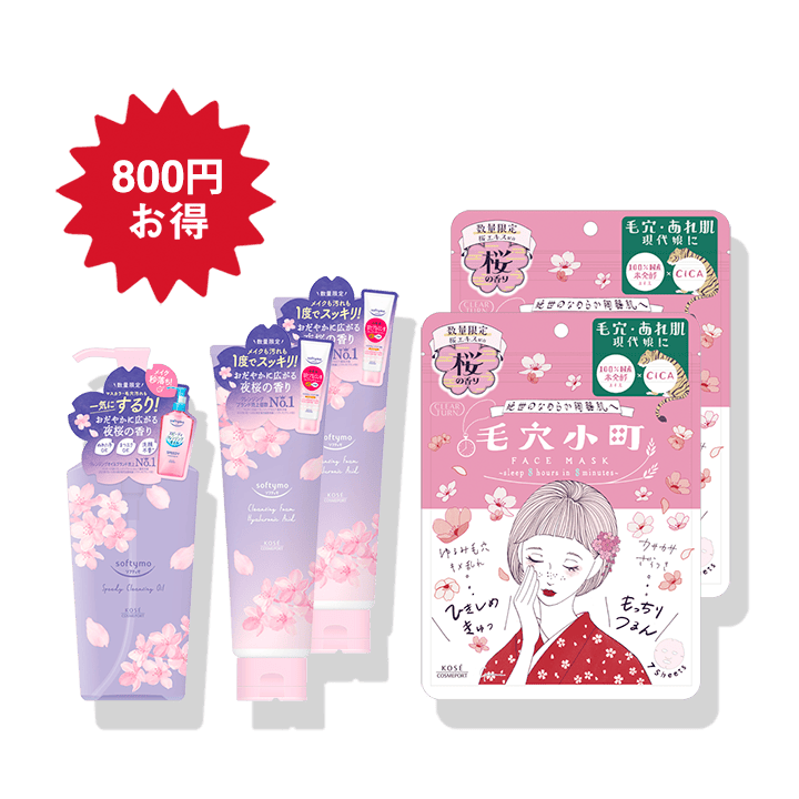 桜の香り スキンケアセット