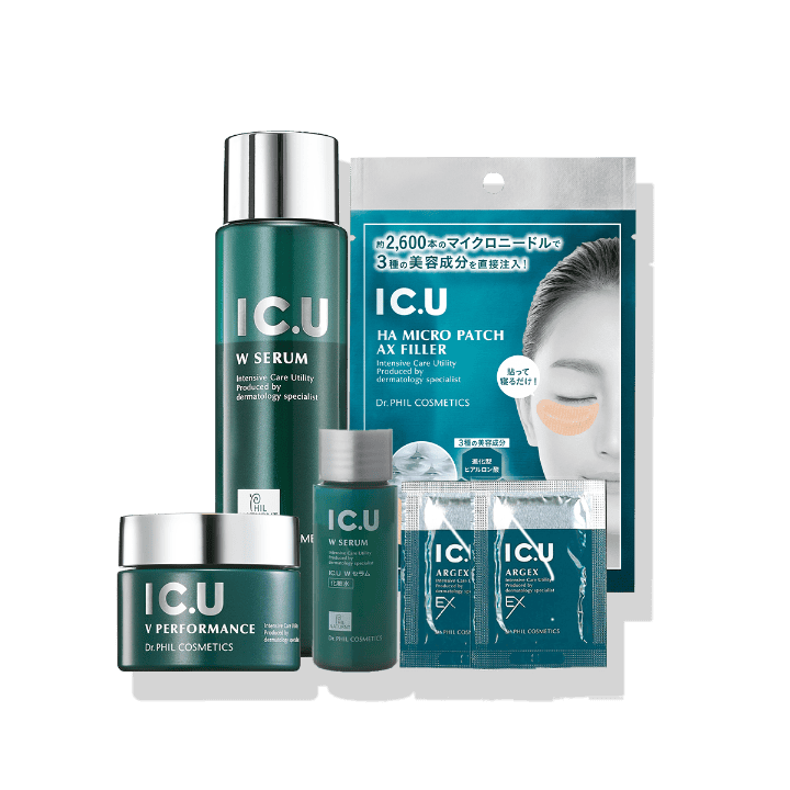 【限定】ＩＣ．Ｕ　Ｗセラム＆Ｖパフォーマンス　集中ケア特別セット