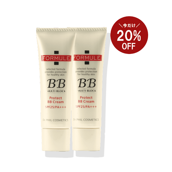 【２０％ＯＦＦ】フォルミュール　プロテクト　ＢＢクリーム　マルチブロック　２個セット