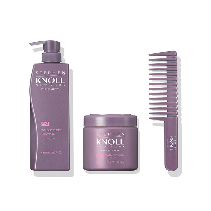 【期間限定】スティーブンノル プロフェッショナル ソフトメロウ  シャンプー＆マスクセットB