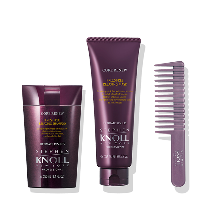 【期間限定】スティーブンノル プロフェッショナル コアリニュー フリッズフリー リラクシングシャンプー＆マスクセットA