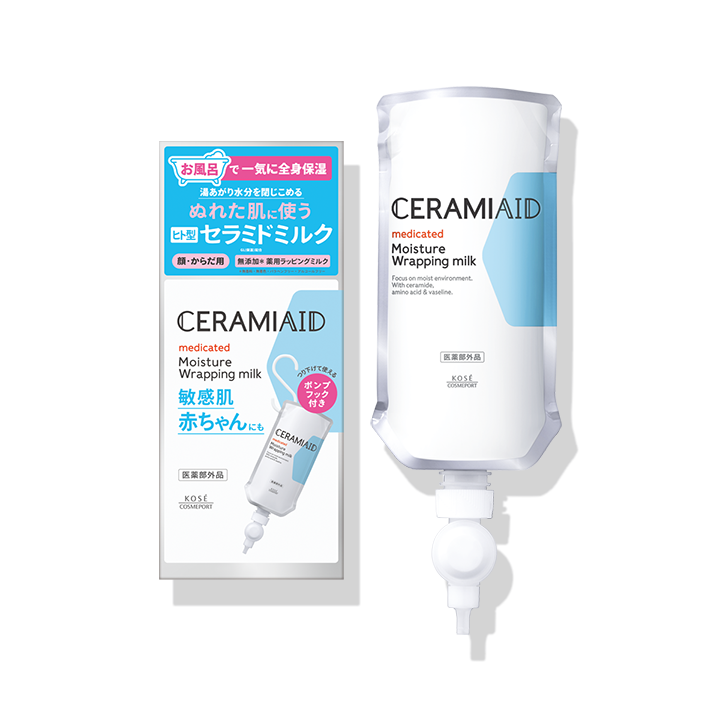 セラミエイド 薬用モイストラッピングミルク