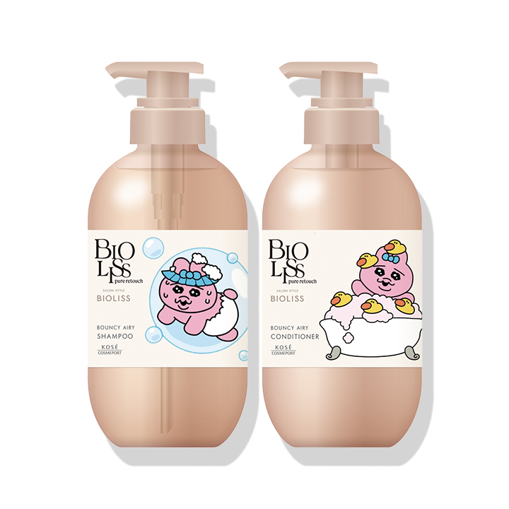 SS ビオリス ピュアレタッチ 限定デザイン ポンプペアセット（ぺたふぅわ）