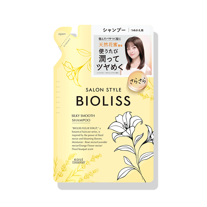 SS ビオリス フルールシロップ シャンプー （シルキースムース） （つめかえ用）