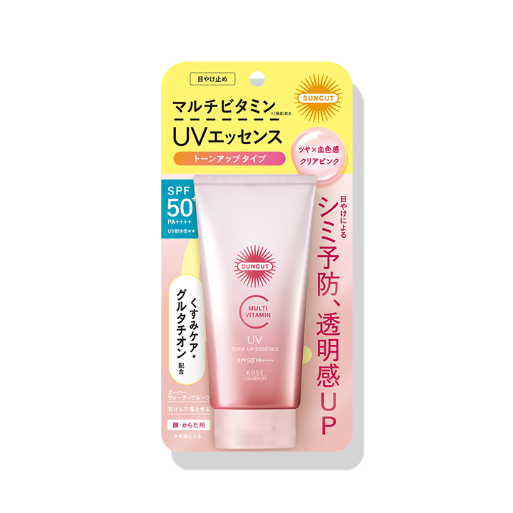 サンカットＲ マルチビタミン トーンアップUV エッセンス クリアピンク