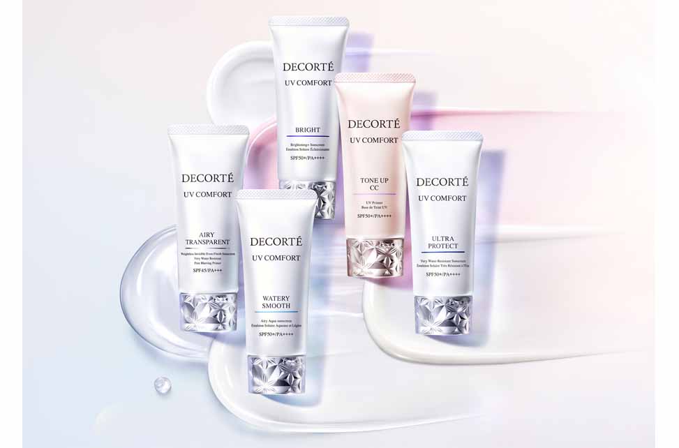 ～透けて、遮る。スキンケアUV～
新日やけ止めシリーズ「UV コンフォート」を発売
空気を纏うような軽やかタッチの透明ジェルUVもラインアップ
<span class="filesize__info">PDF:508KB</span>