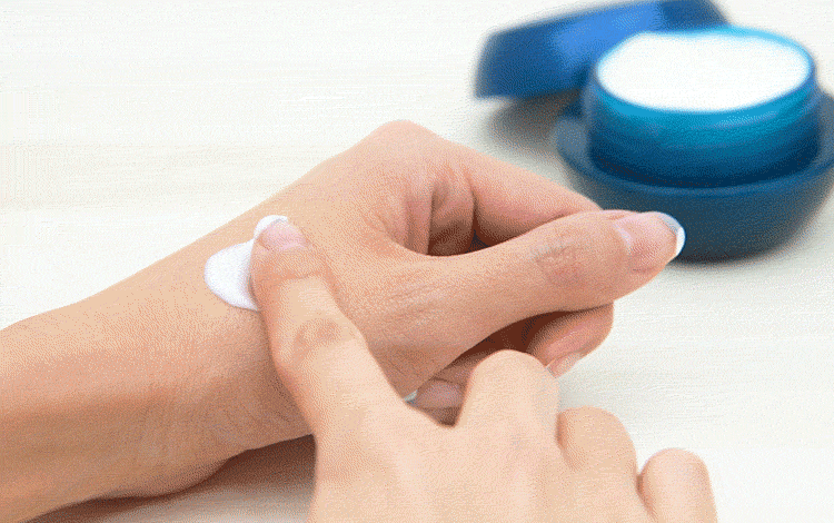 クリームのテクスチャ